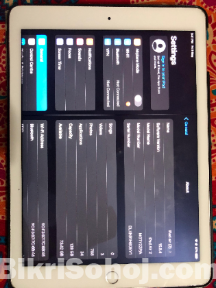 Ipad air 2 (2/128gb)
